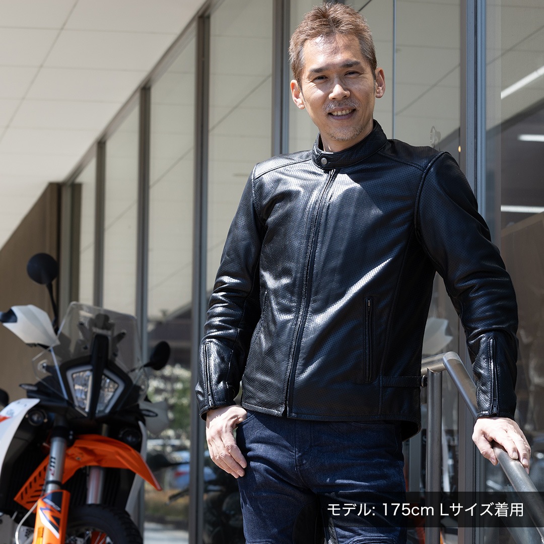 バイク ウェア メッシュレザージャケット[26SJ-8] ウェア,メンズ
