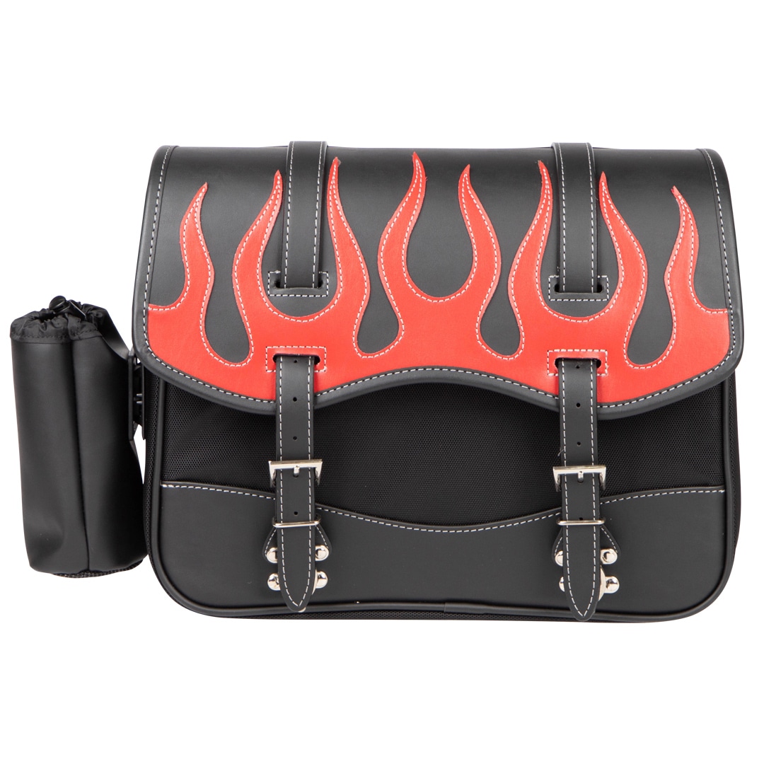 バイク ナイロンサドルバッグ ファイア[NB-1F] バイク取付バッグ