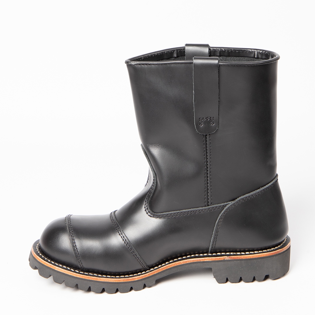 23【indian /インディアン】本革エンジニアブーツ・黒 インディアン