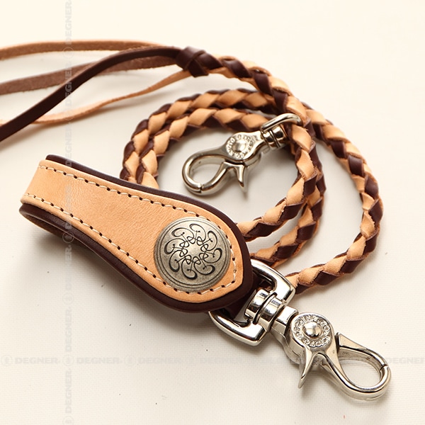 バイク コンビネーションウォレット[W-33A-TANBR] レザーウォレット