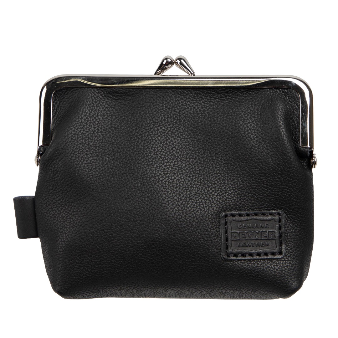 バイク がま口レザーウォレット[W-123] レザーウォレット,コイン