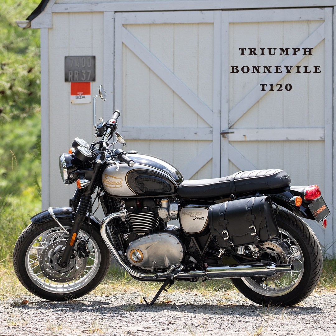 バイク シンセティックレザーサドルバッグ[DSB-1-BK] バイク取付バッグ