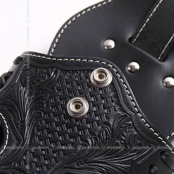 バイク カービングウォレットケース[WC-6] レザーウォレット