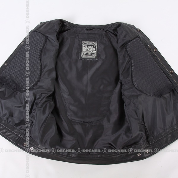 DEGNER レザーベスト XL ブラウン DEGNER デグナー レザーベスト サイズ：XL ベスト アパレル