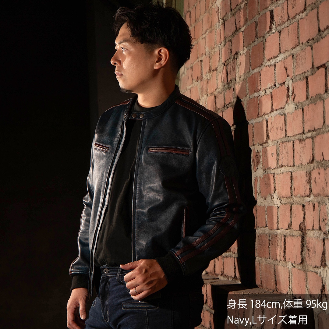 バイク 【SP忠男コラボ】SP忠男レザージャケット[SPJ-6] ウェア,メンズ