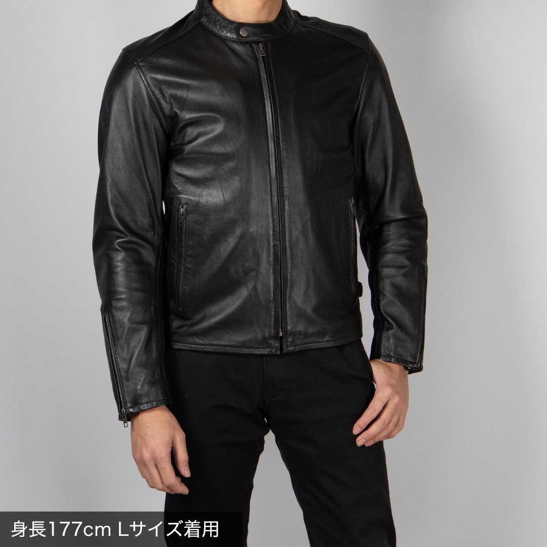 VOLCANO 革ジャン　Lサイズ バイク 【XS/ブラウン新登場】レザージャケット[22SJ-3] ウェア,メンズ