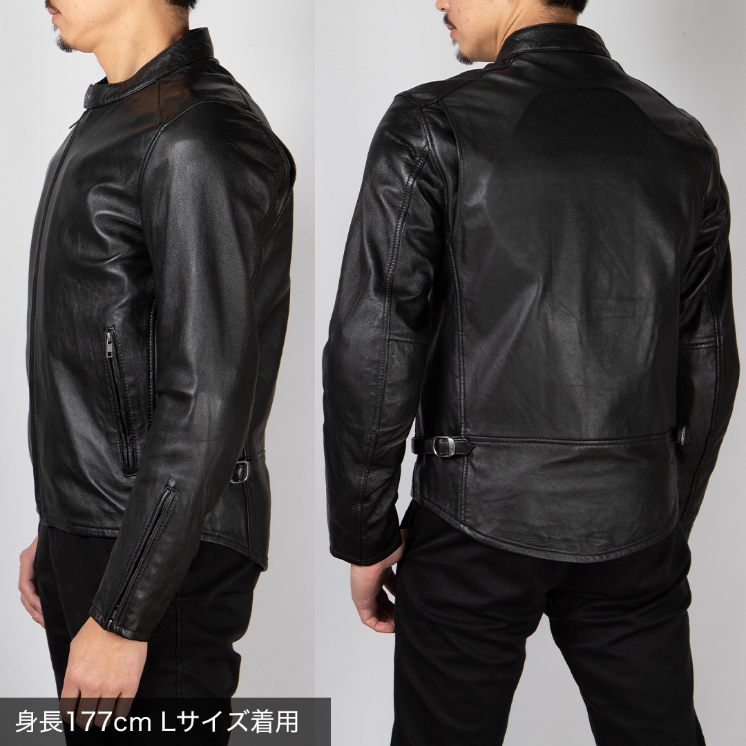 バイク 【XS/ブラウン新登場】レザージャケット[22SJ-3] ウェア,メンズ