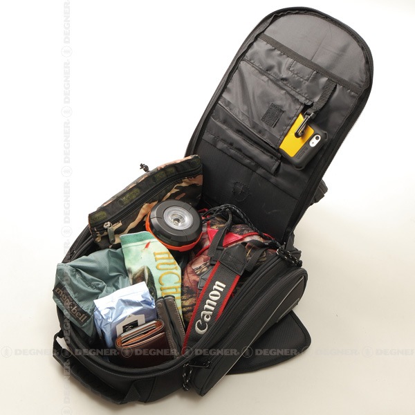 バイク マグネット式タンクバッグ[NB-118-REDPP] バイク取付バッグ