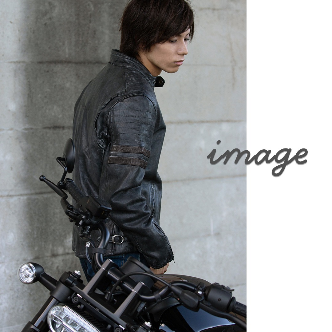 バイク レザージャケット[25WJ-7] ウェア,メンズ,ジャケット,素材別