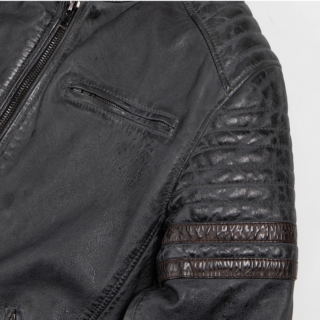 DEGNER デグナー　レザージャケット　Ｍ バイク シープレザージャケット[20SJ-7] ウェア,メンズ