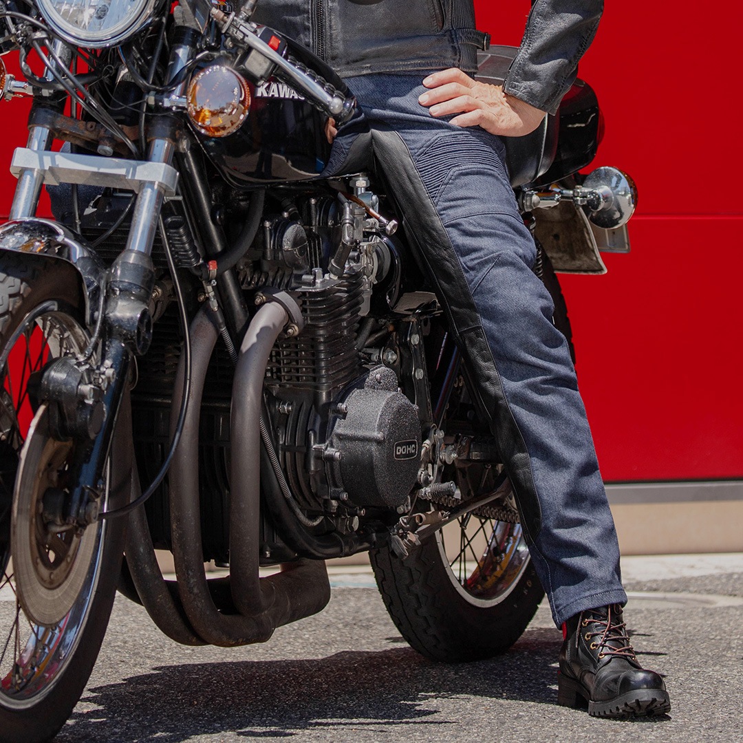 バイク AAAデニムパンツ メンズ[DP-43] ウェア,メンズ,パンツ,本革