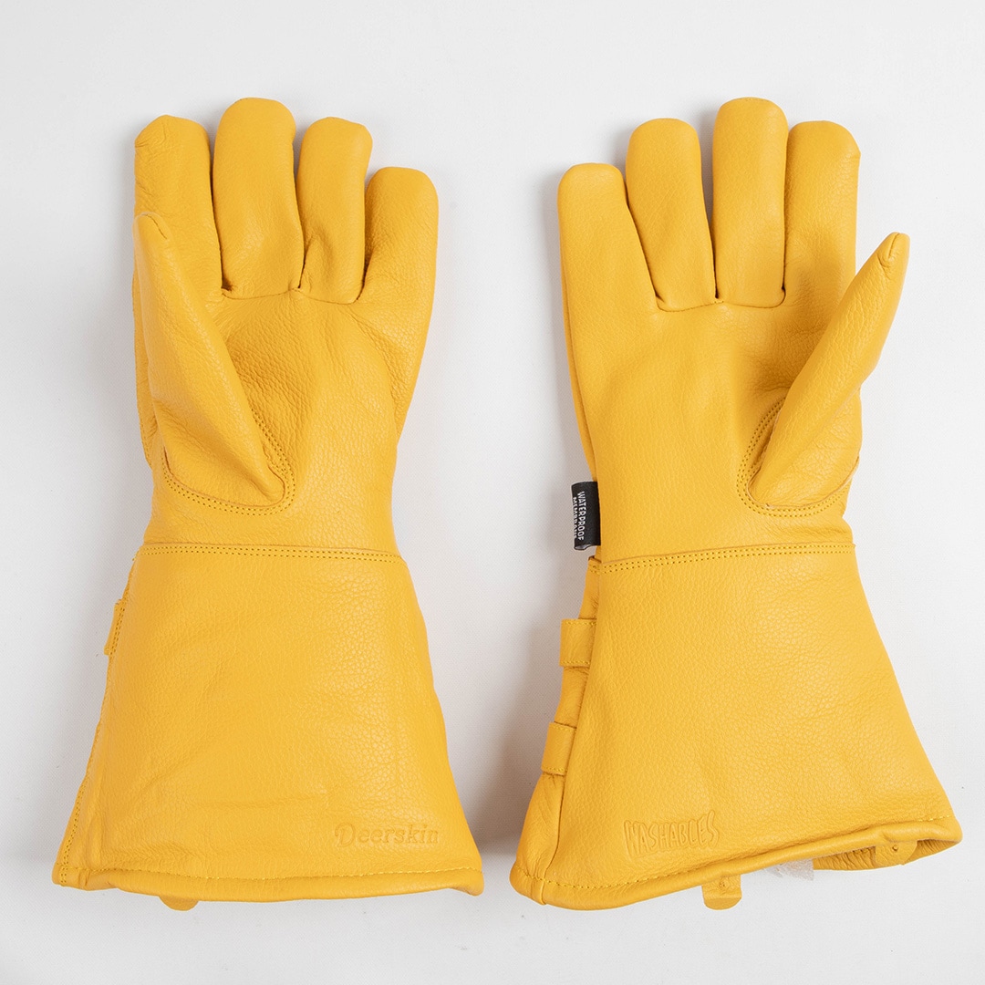 新品未使用品　VIN & AGE 冬用イエロー レザーグローブ XL 楽天市場】ZONオリジナル 冬用 レザー グローブ イエロー 本革 羊革