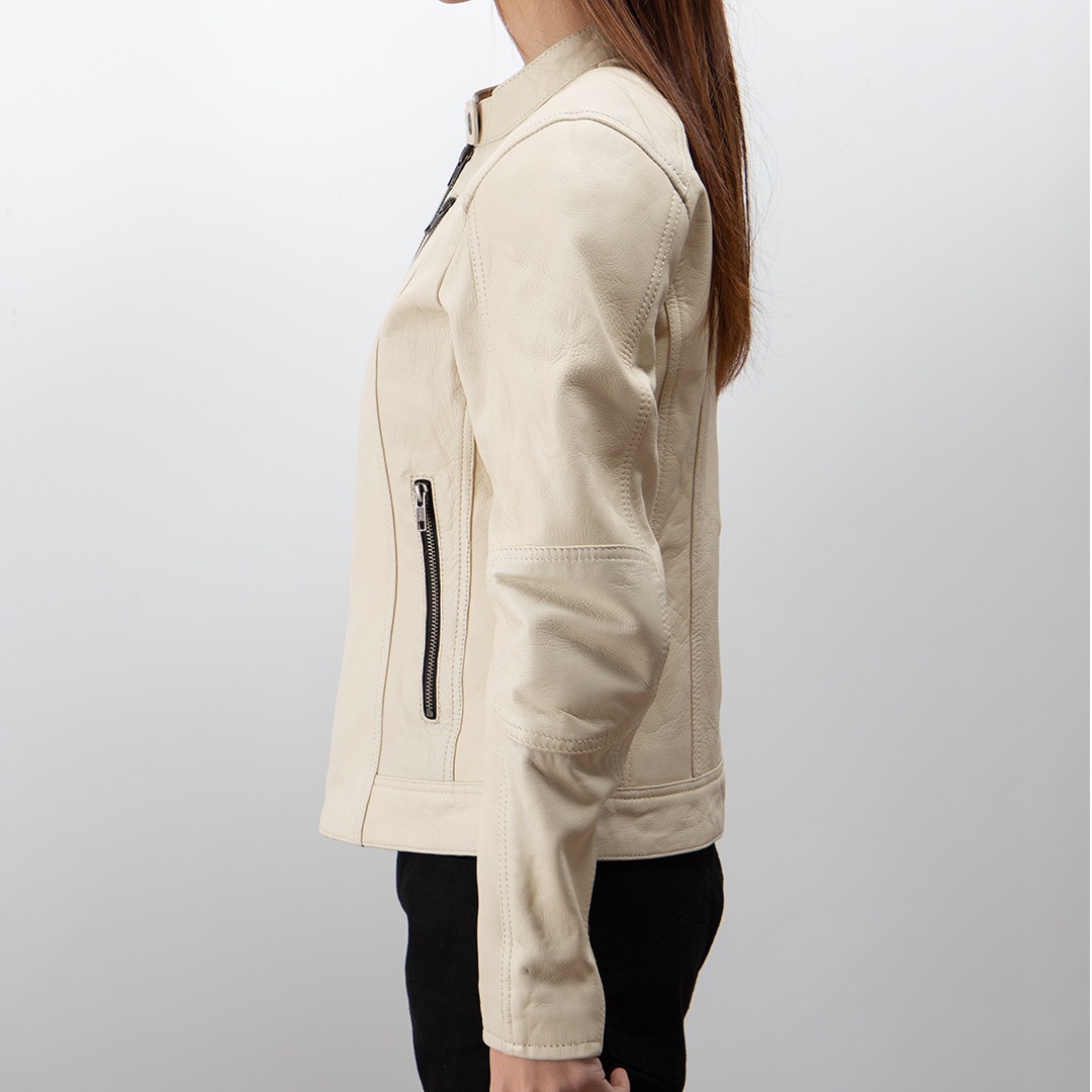 バイク 【XLサイズ】レディースレザージャケット[FR20SJ-9A] ウェア