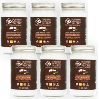 送料無料 Dr ブロナー ヴァージン ココナッツオイル 375g 414ml 6本セット 調味料 食用油 オイル ココナッツオイル にっぽん津々浦々 本店