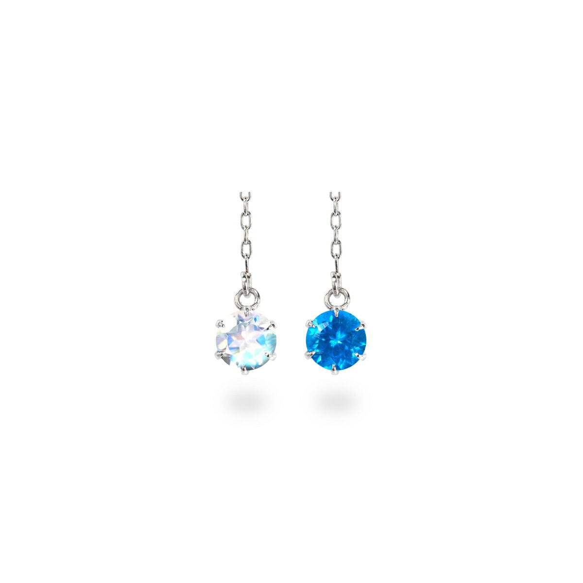 【片耳販売】天然石 アメリカンピアス ［4mm］