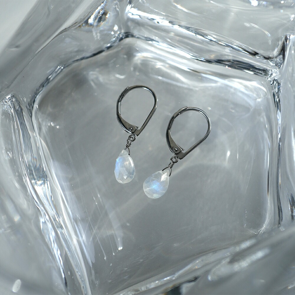 ピアス   GMフック 6X8MM P/S ブリオ Bムーン