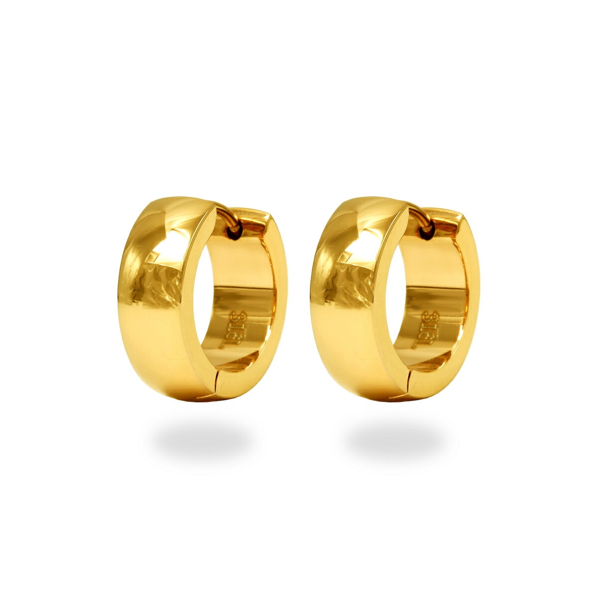 大特価！！中折れピアス 甲丸フープ 中折れ式ピアス 5mm×15mm | ピアス | Negozietto