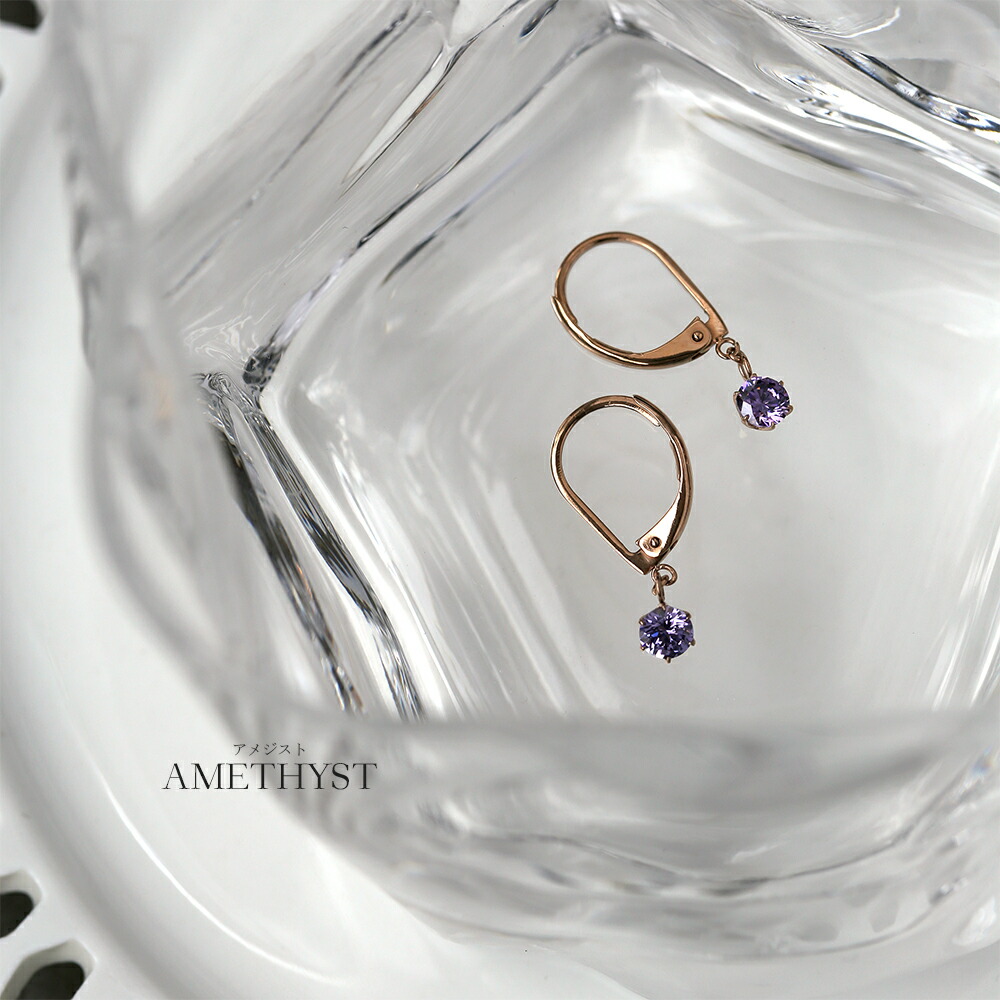 DALLOZ社製 キュービック ジャーマンフックピアス ［3mm～6mm］