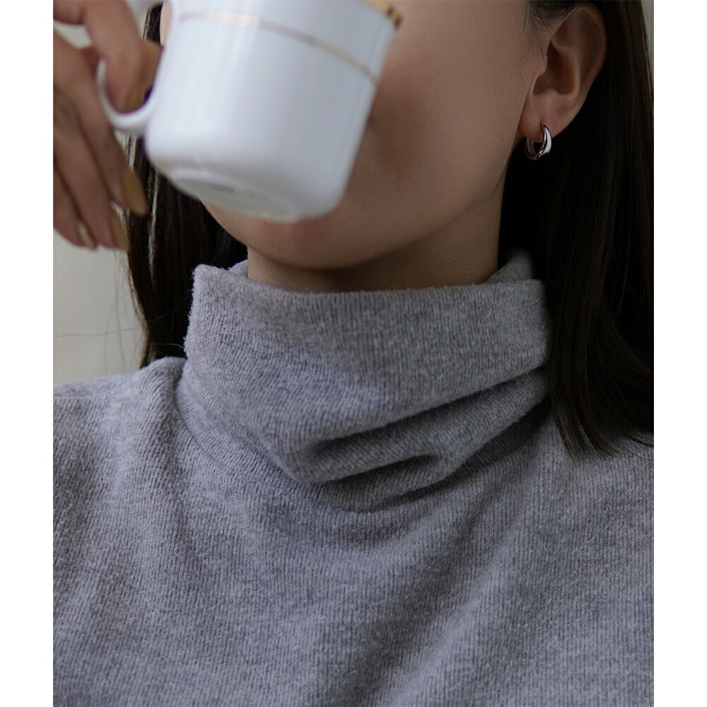 月甲丸 中折れ式ピアス 5mm×15mm