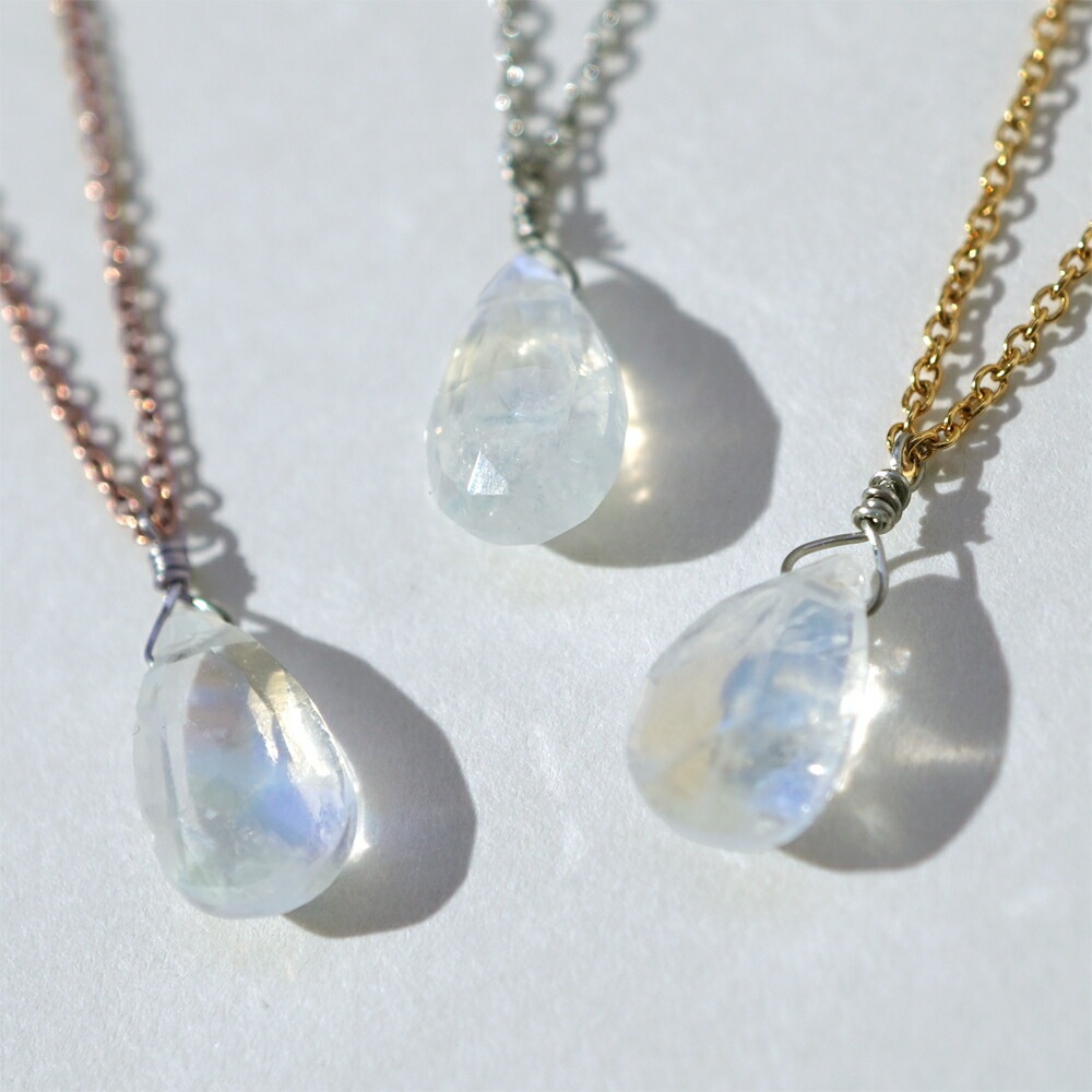 ペンダントトップ 6X10MM P/S ブリオ Bムーン
