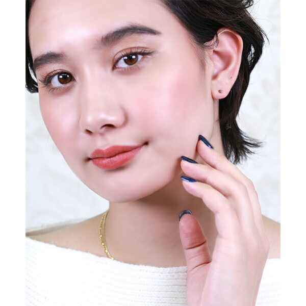 【片耳販売】丸玉 スタッドピアス 2.5mm 【ピンクゴールド色】