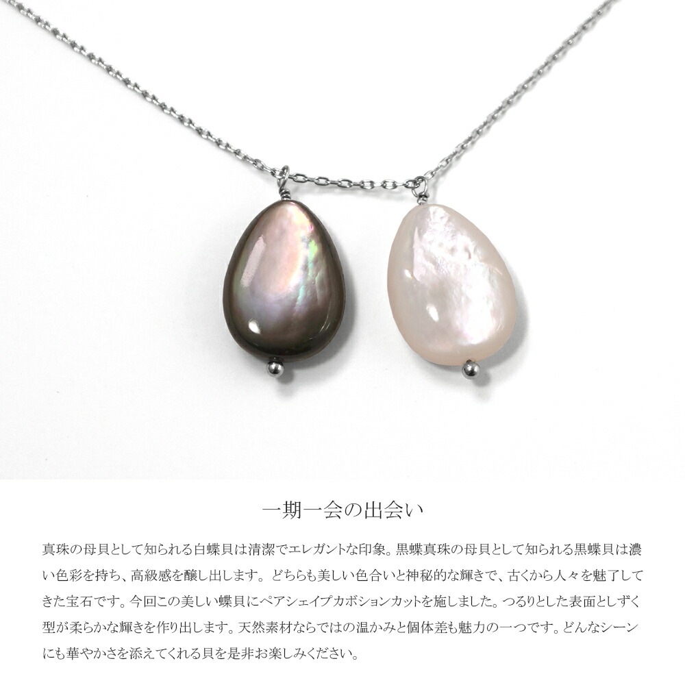 ペンダントトップ 金属アレルギー対応 ペントップ レディース 誕生日 プレゼント ステンレス316 トップ 天然石 蝶貝