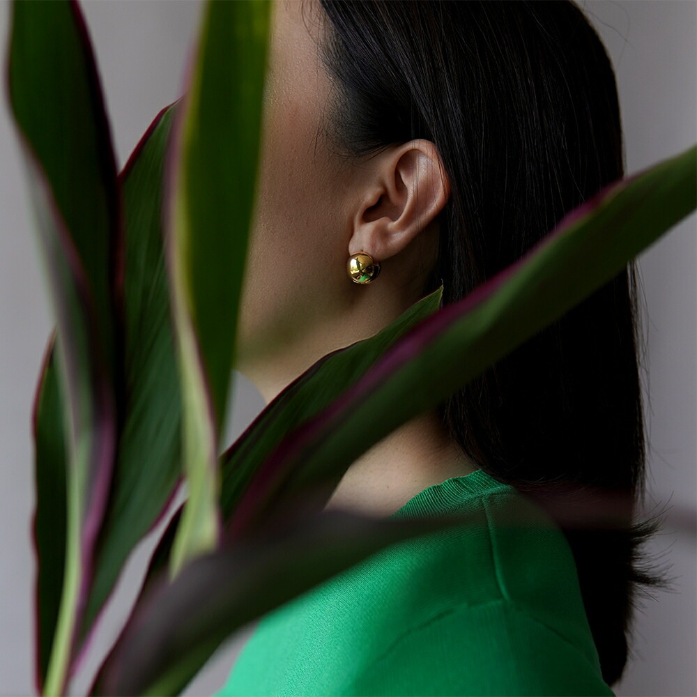 《Medium》メタルボールピアス