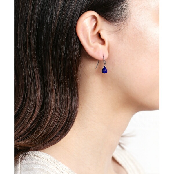 ピアス   WRフック(小) 5X8.5MM ブリオ ラピス