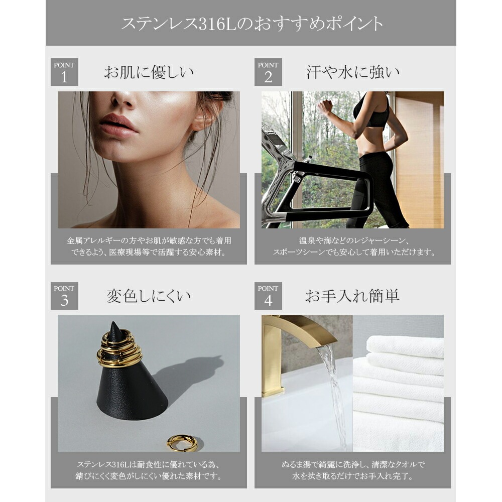 長さ調整可能 | DALLOZ社製 キュービック 一粒ネックレス【ピンクゴールド色】
