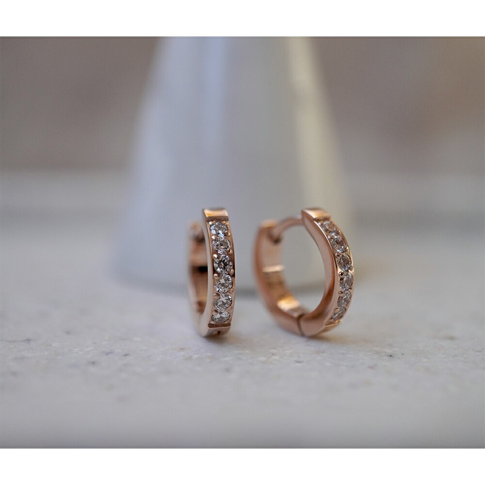 《Small》ハーフエタニティピアス 2mm×13mm