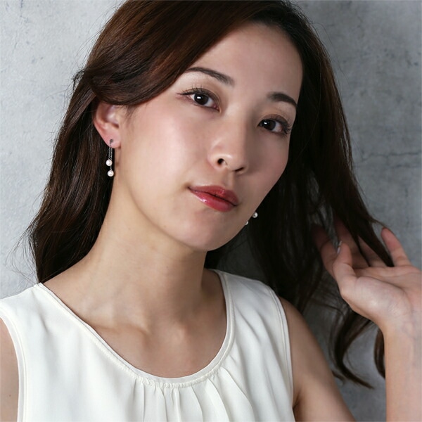 ピアス 3MM半丸 キャッチブラ 5MM 淡水P