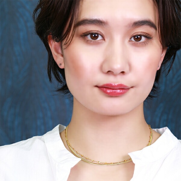 【片耳販売】丸玉 スタッドピアス 3mm 【ホワイトゴールド色】