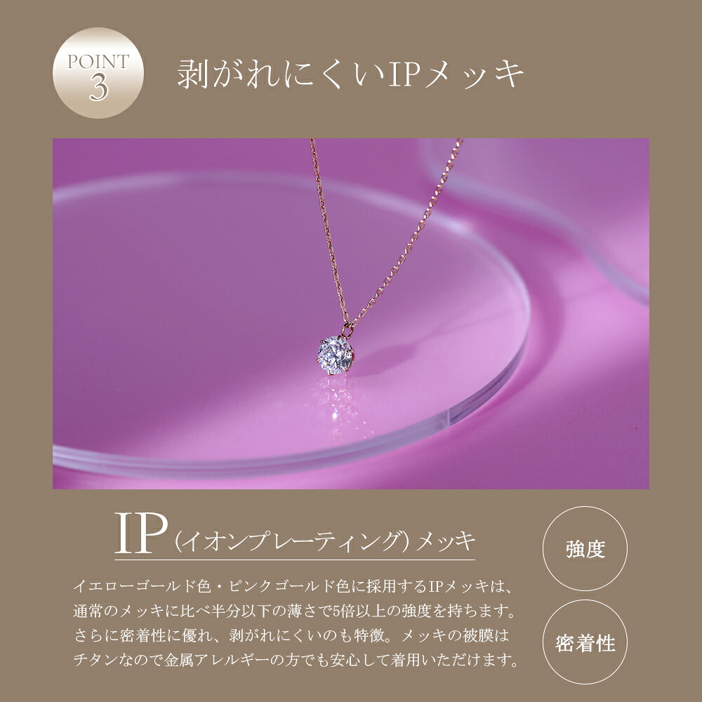 0.5ct ラボグロウンダイヤモンド ネックレス
