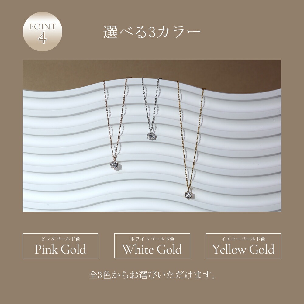 0.5ct ラボグロウンダイヤモンド ネックレス