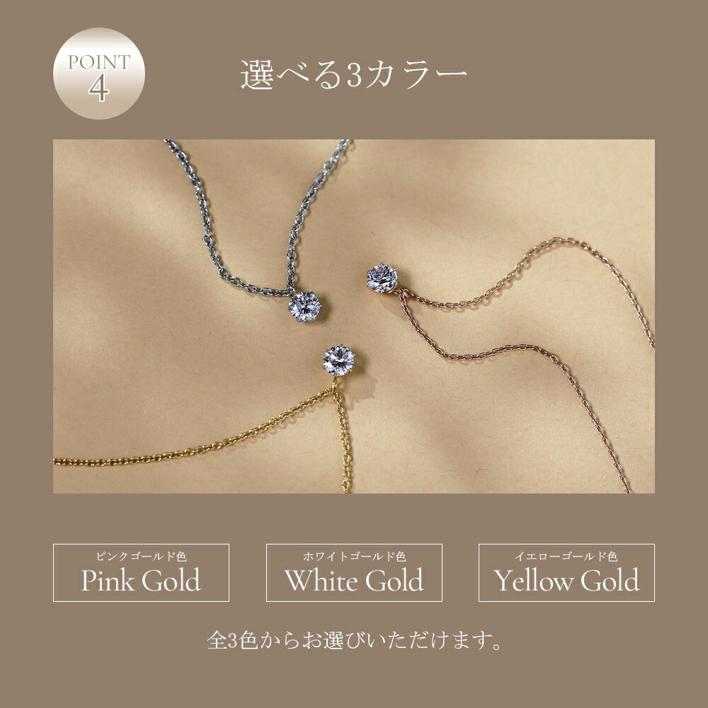 0.25ct ラボグロウンダイヤモンド ネックレス