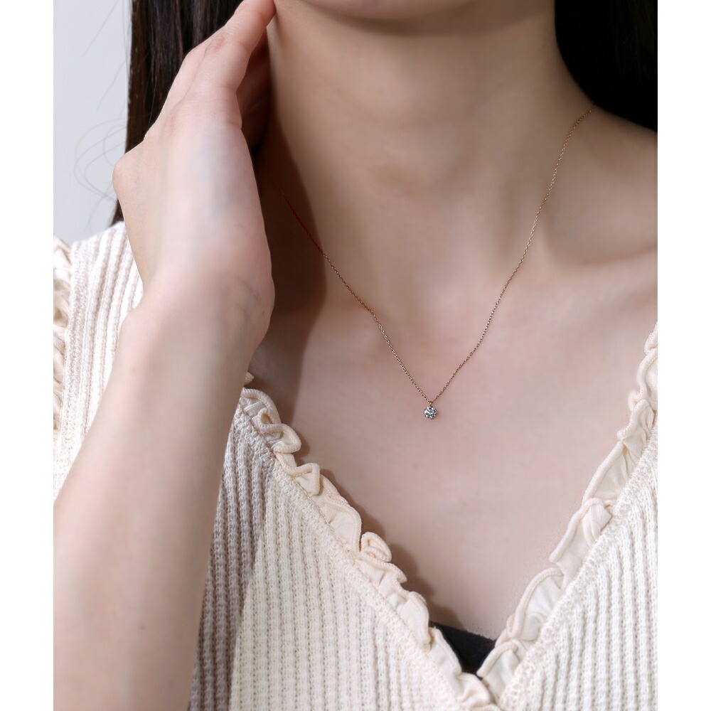 0.25ct ラボグロウンダイヤモンド ネックレス
