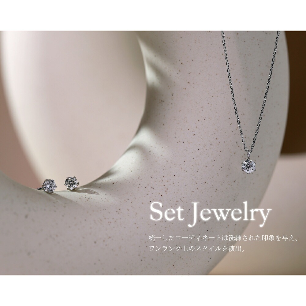 【片耳販売】0.15ct ラボグロウンダイヤモンド スタッドピアス