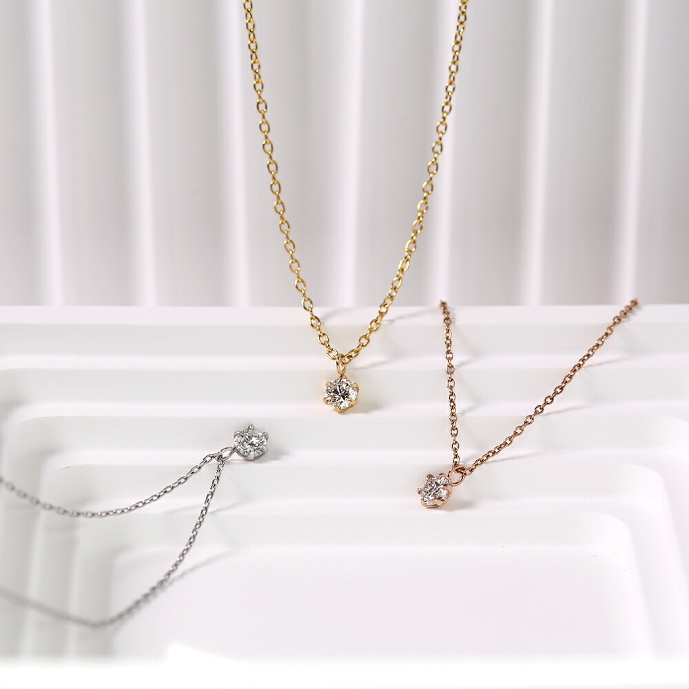 0.15ct ラボグロウンダイヤモンド ネックレス | ネックレス