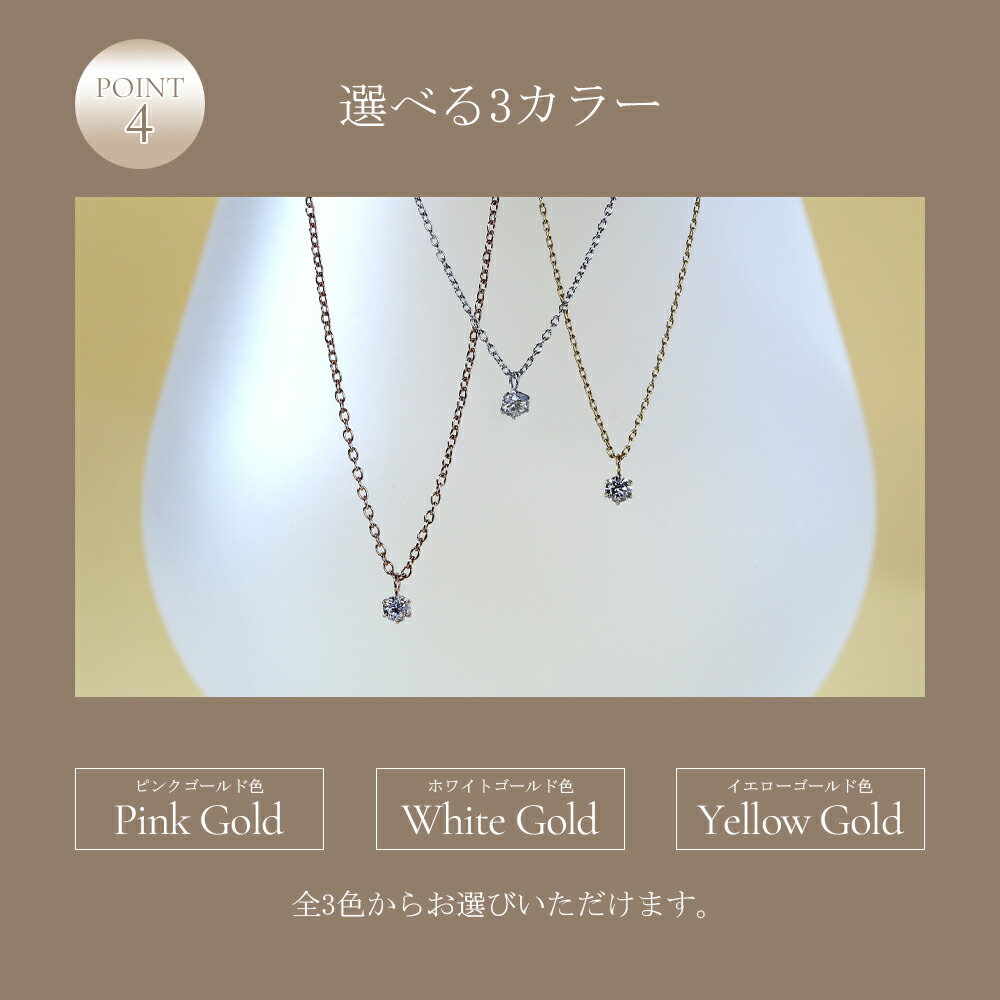 0.1ct ラボグロウンダイヤモンド ネックレス