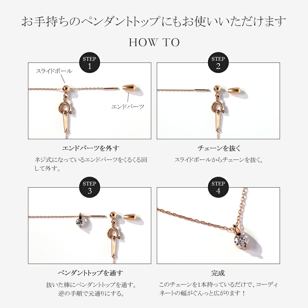 0.1ct ラボグロウンダイヤモンド ネックレス