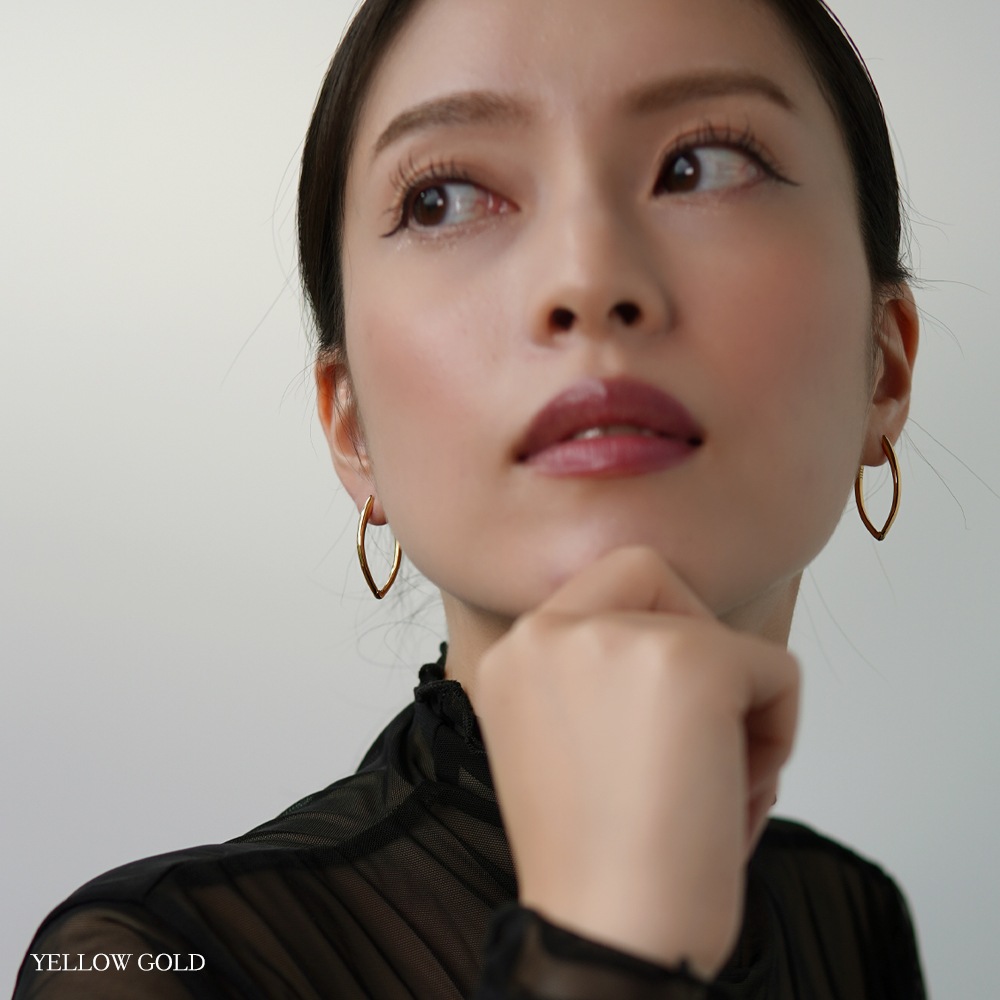 【片耳販売】マーキス中折れ式ピアス