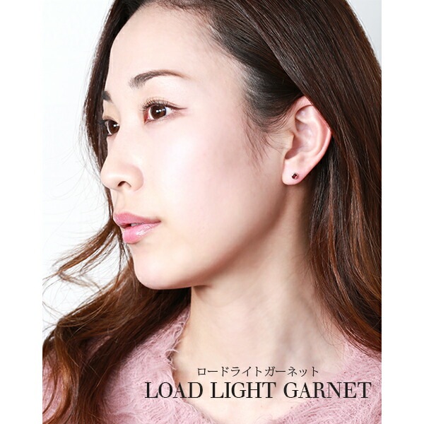 天然石 カボションカット  覆輪風 スタッドピアス ［3mm］