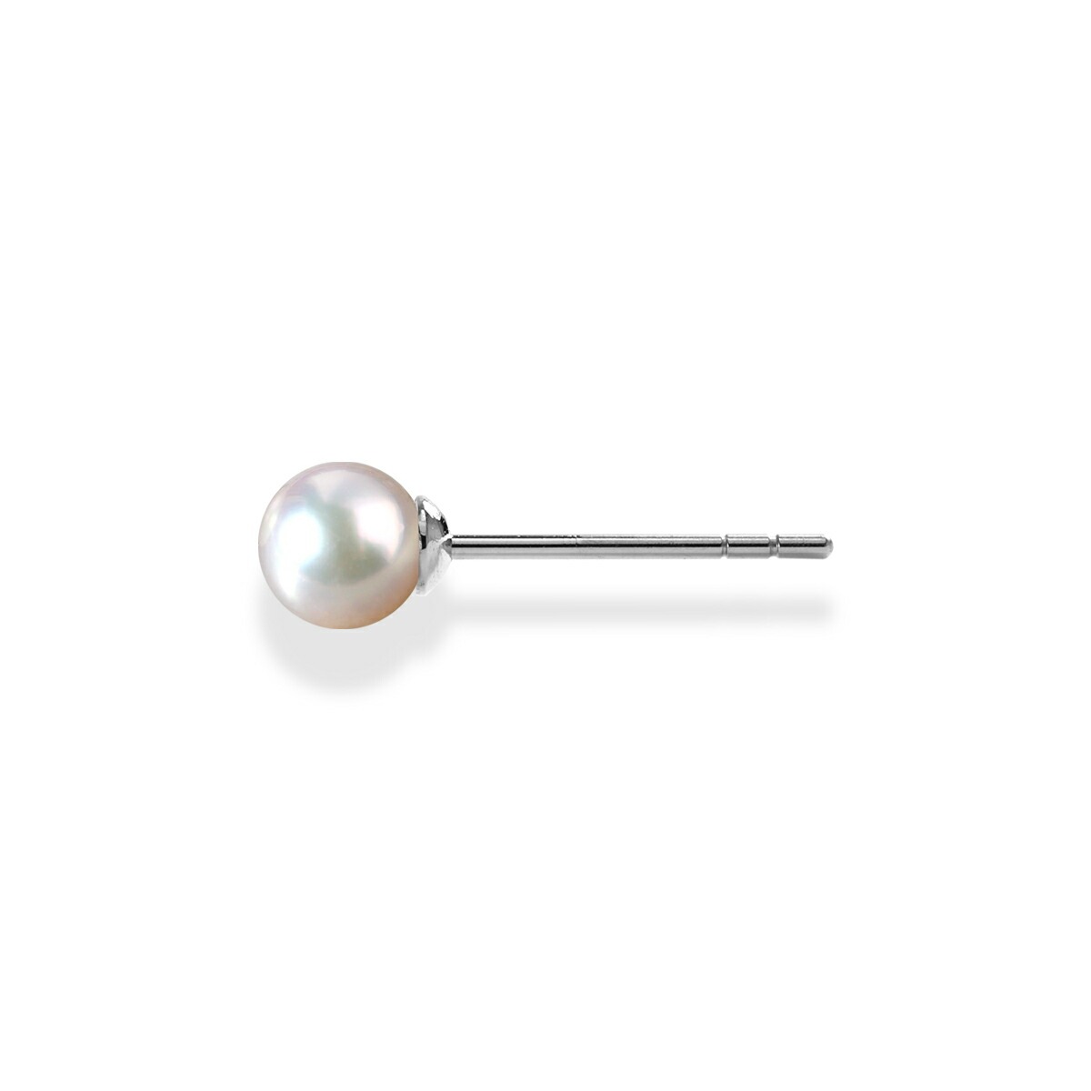 【片耳販売】パール スタッドピアス ［5mm］