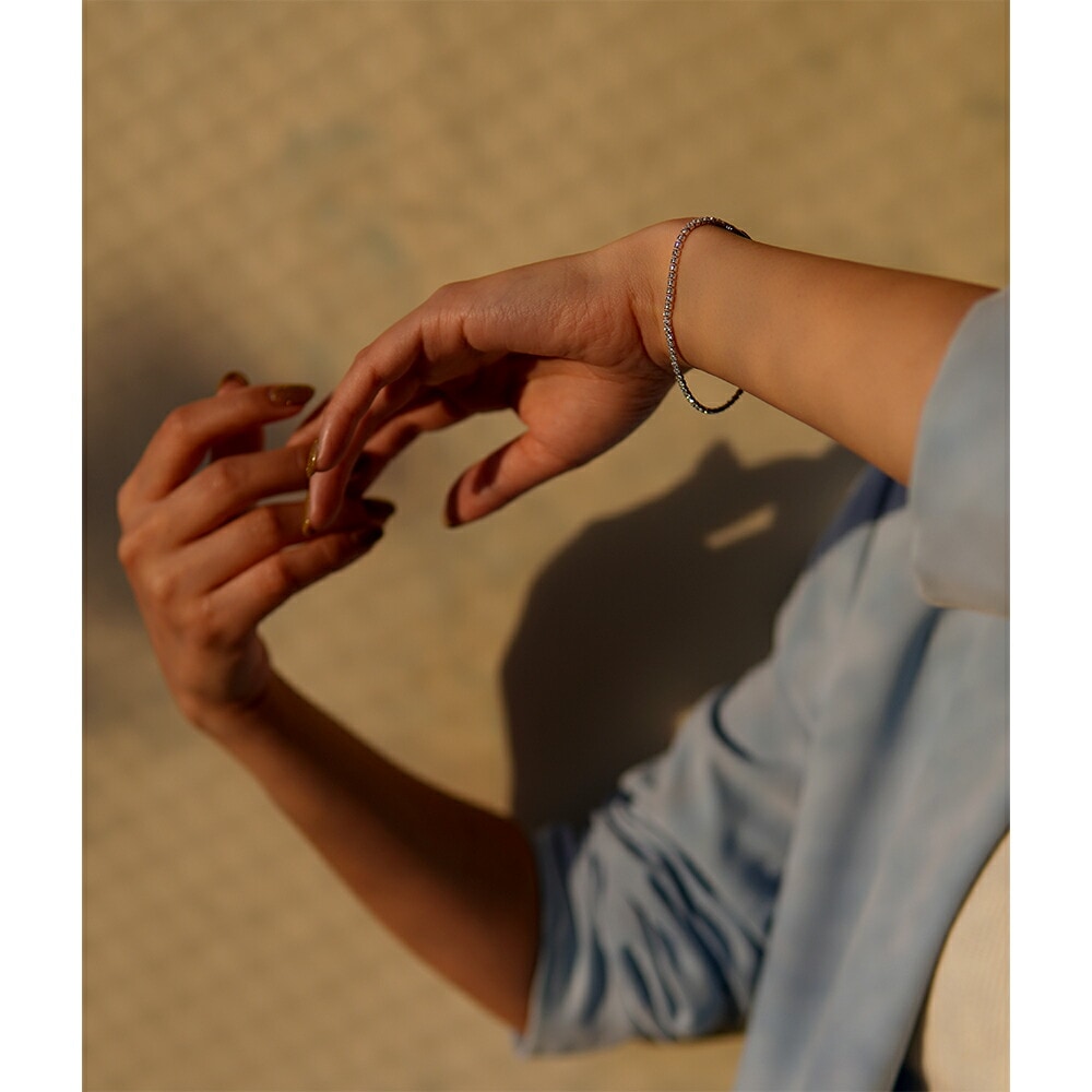 テニスブレスレット | ブレスレット | Negozietto （ネゴツィエット）