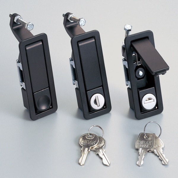 フラッシュ コンプレッションラッチ 282-94型 鍵穴シャッター付