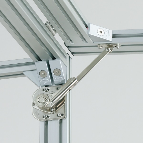 【つね品】 亜鉛合金製ソフトダウンステー 上開き用 LAMP(スガツネ工業