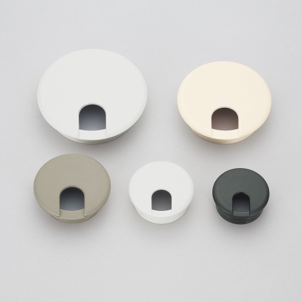 配線孔キャップ丸型 S445型、S51型、S60型、S76型、S89型 スガツネ工業