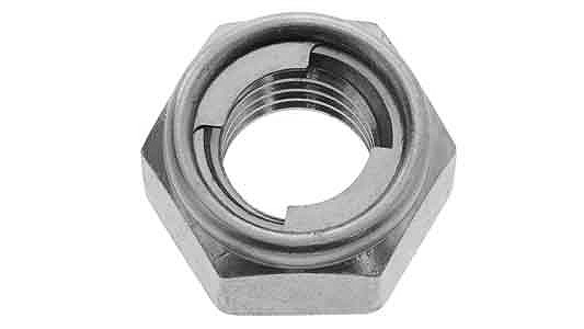 ゆるみ止めＫナットプラスユルミドメKナットプラス M12 ステンレス(303、304、XM7等)/生地(または標準)