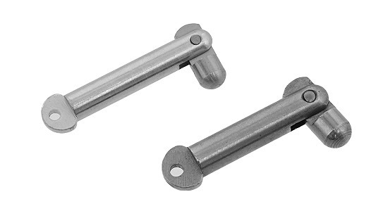 船用トグルピン A 《ｽﾃﾝﾚｽ(303､304､XM7等)/生地(または標準)》 | 金具