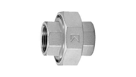 ユニオン（PU（KITZ 《ｽﾃﾝﾚｽ(303､304､XM7等)/生地(または標準